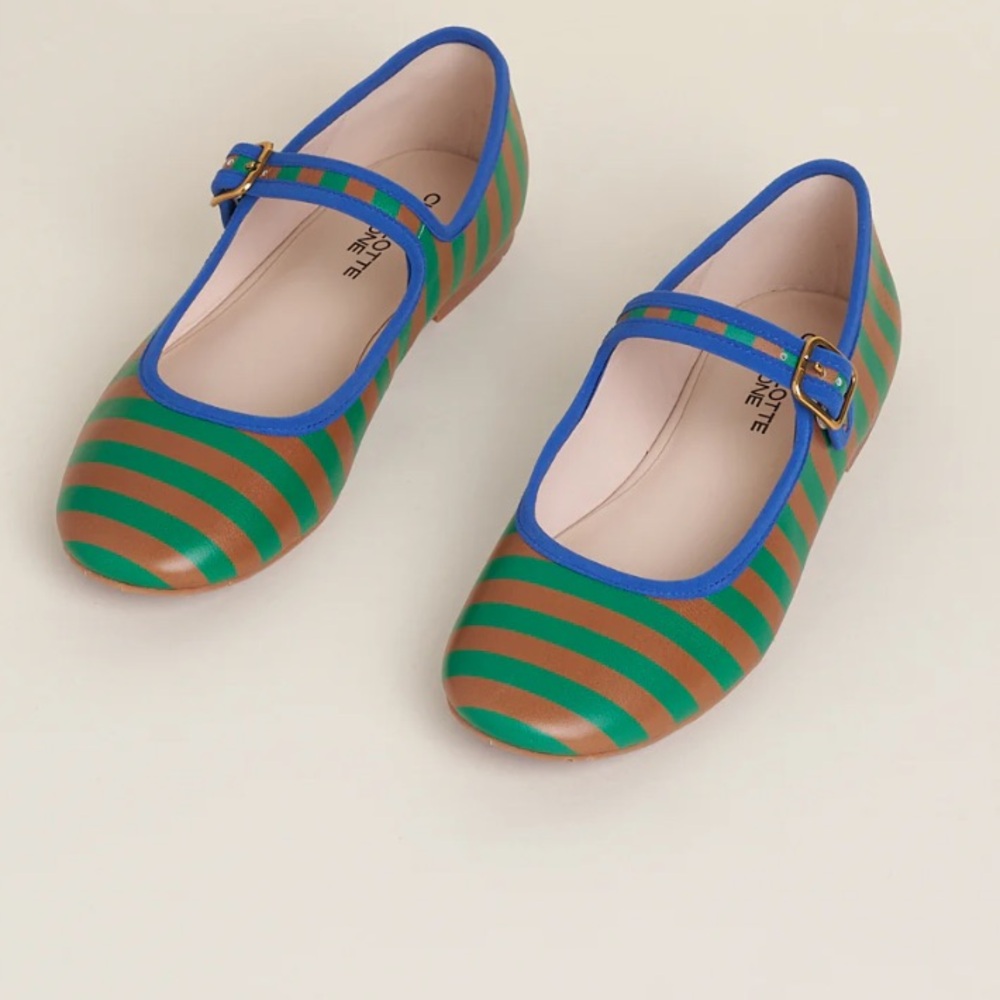 Worn once! Raleigh flats Charlotte stone shoes